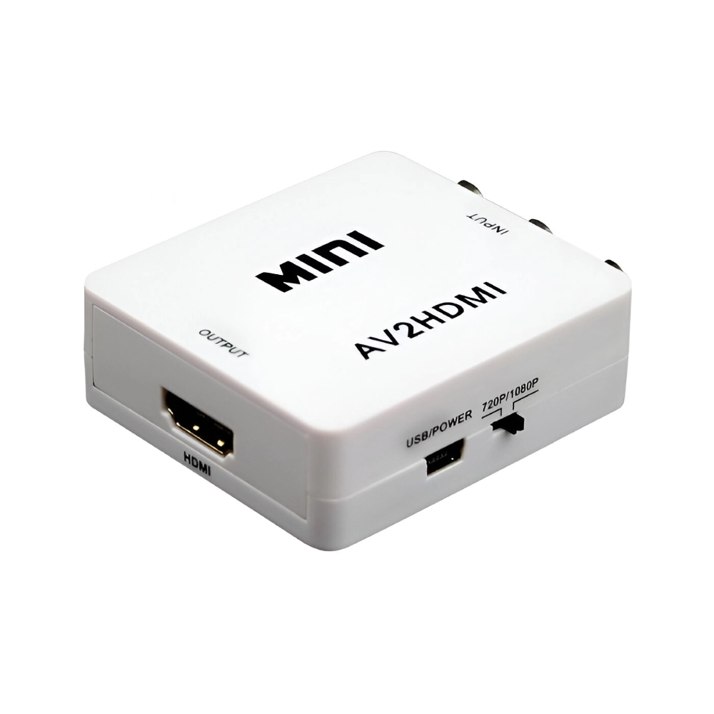 AV To HDMI Converter (Female To Female) view 2
